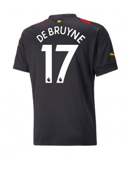 Manchester City Kevin De Bruyne #17 Auswärtstrikot 2022-23 Kurzarm